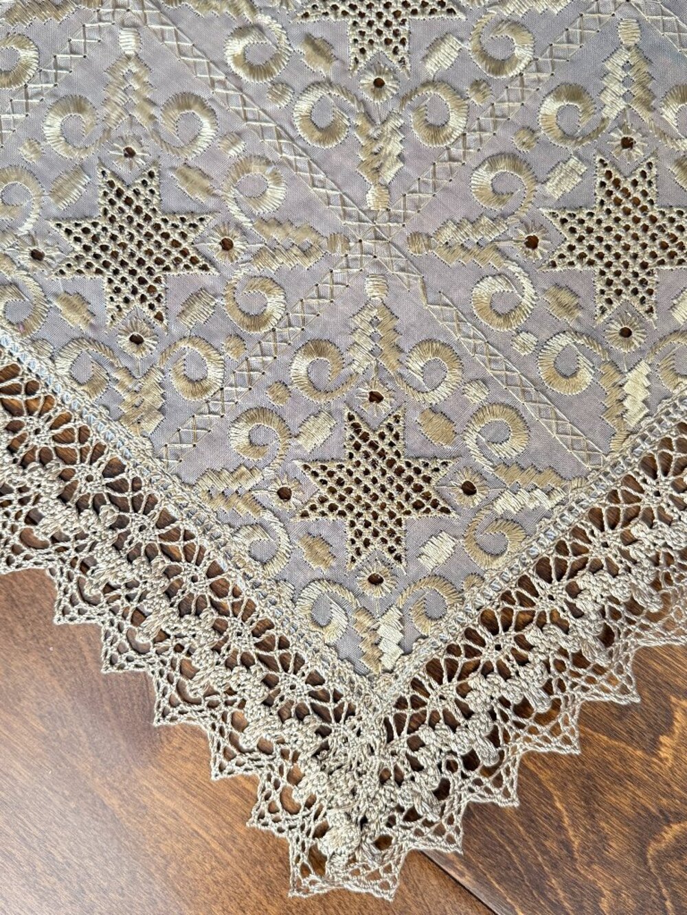 Embroidered Tablecloth from Greece